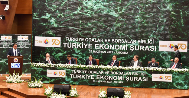 Başkanımız Eken Ekonomi Şurasında Talepleri İletti