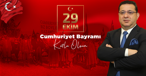 Başkanımız Eken’in Cumhuriyet Bayramı Mesajı