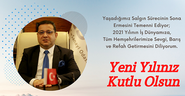 Başkanımız Eken`in Yeni Yıl Mesajı