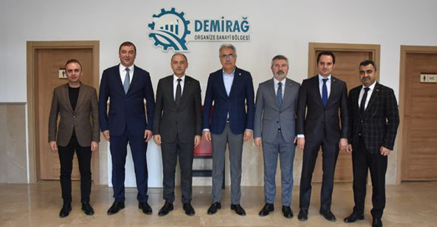 Başkanımız Zeki Özdemir, Demirağ Organize Sanayi Bölgesi’nde incelemelerde bulundu.