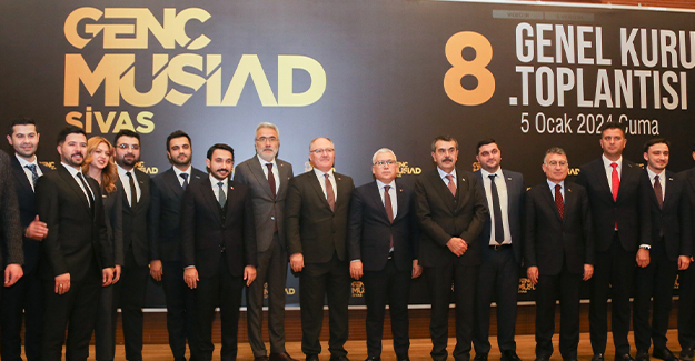 Başkanımız Zeki Özdemir, Genç MÜSİAD Sivas 8. Genel Kurul Toplantısı’na katıldı.