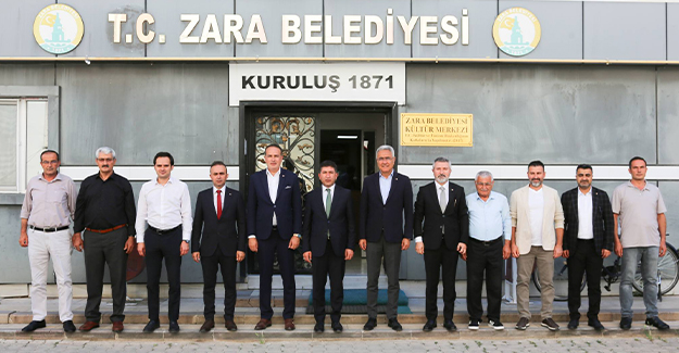 Başkanımız Zeki Özdemir, Zara İlçesini Ziyaret Etti.