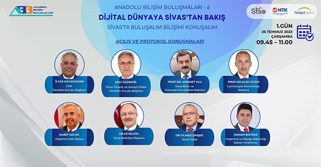 İş ve Bilişim Dünyası farklı bir konseptte Sivas’ta Buluşuyor.