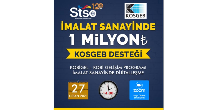 KOBİGEL- İmalat Sanayiinde Dijitalleşme Programı