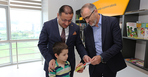Odamız Tarafından Numune Hastanesine Yaptırılan Çocuk Kitaplıkları Açıldı