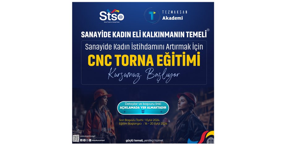 “Sanayide Kadın Eli Kalkınmanın Temeli” Projemiz Başlıyor