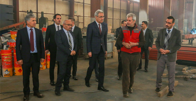 Sivas TSO Yönetimi OSB’de Faaliyet Gösteren Firmaları Ziyaret Etti