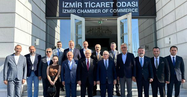 SİVAS TSO YÖNETİMİNDEN İZMİR TİCARET ODASINA ZİYARET