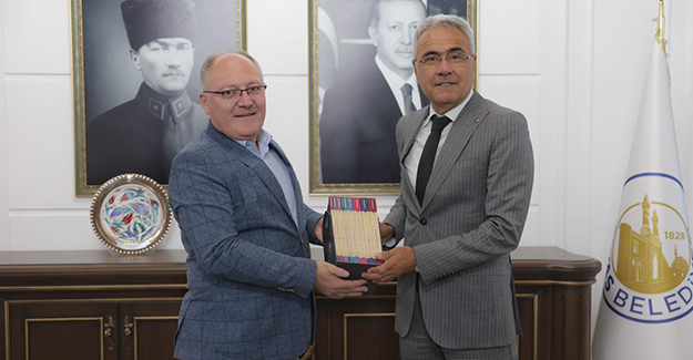 STSO Heyetinden, Belediye Başkanı Hilmi Bilgin`e Ziyaret