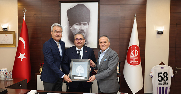 STSO Heyetinden, Keçiören Belediye Başkanı Özarslan`a Ziyaret.