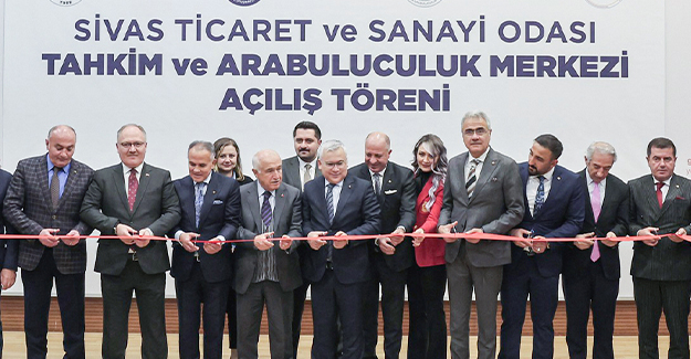 STSO Tahkim ve Arabuluculuk Merkezi`nin açılışı gerçekleştirildi.