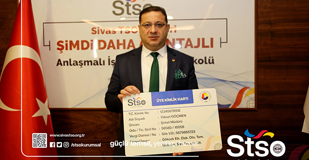 STSO Üye Kimlik ve Avantaj Kartın Tanıtımı Yapıldı