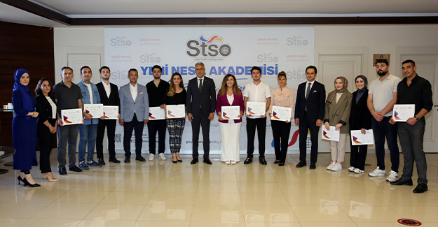 STSO, YENİ NESİL AKADEMİSİ İLK MEZUNLARINI VERDİ.