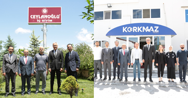 STSO YÖNETİMİ, OSB’DE ÜRETİM YAPAN FİRMALARI ZİYARET ETTİ