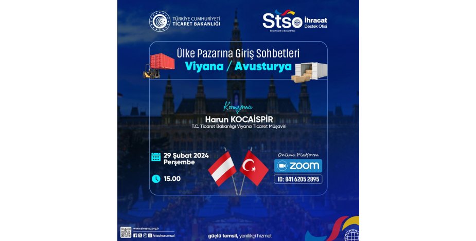 Ülke Pazarına Giriş Sohbetleri Viyana / Avusturya