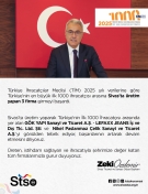 Başkan Özdemir'den İlk 1000 İhracatçı Listesine Giren Firmalara Tebrik