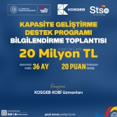 Kapasite Geliştirme Destek Programı Bilgilendirme Toplantısı