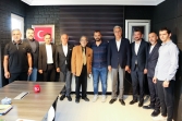 Yönetim Kurulu Başkanımız Zeki Özdemir ve Meclis Başkanımız Osman Yıldırım, Sivas Hakimiyet Gazetesi İmtiyaz Sahibi Yusuf Ziya Ünsal’ı ziyaret etti.