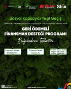 Sosyal Kapsayıcı Yeşil Geçiş Geri Ödemeli Finansman Desteği Programı Bilgilendirme Toplantısı
