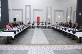 Cumhurbaşkanlığı Kararnamesi ile Alanya Kaymakamlığı görevine atanan Sivas Vali Yardımcısı ve İl Özel İdaresi Genel Sekreteri Şakir Öner Öztürk için veda programı düzenlendi.