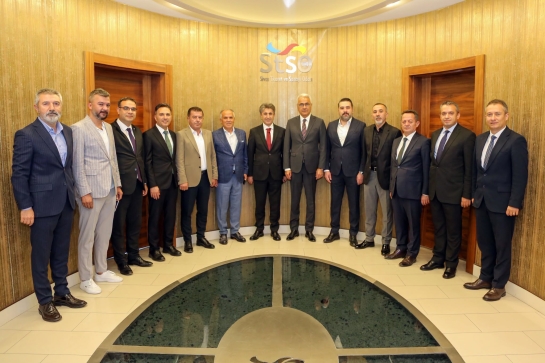 Halkbank Malatya Bölge Müdürü Gökhan Yiğit’ten STSO’ya Ziyaret