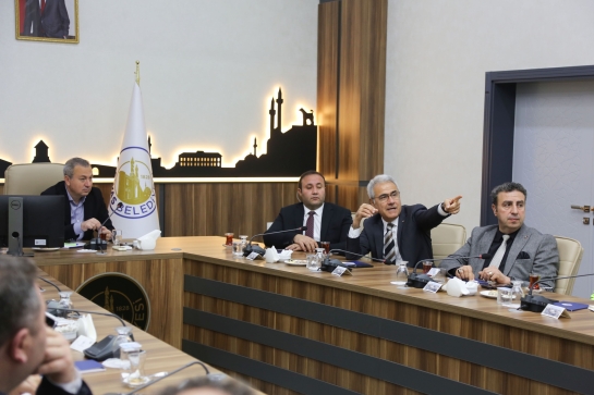 Başkanımız Zeki Özdemir, Sivas Belediye Başkanı Dr. Adem Uzun başkanlığında gerçekleştirilen Ulaşım Master Planı Toplantısına katıldı.