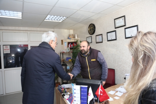 Başkanımız Zeki Özdemir ve Yönetim Kurulu Üyelerimizden Suşehri Esnafına Ziyaret