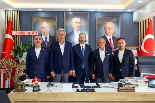 STSO Yönetiminden MHP Teşkilatlarına Hayırlı Olsun Ziyareti