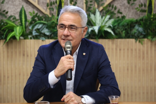 Başkan Özdemir Genç MÜSİAD Programında Tecrübelerini Paylaştı