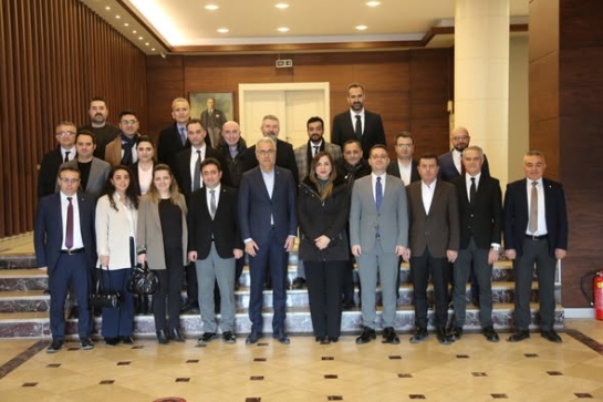 Başkanımız Zeki Özdemir, Banka Müdürleriyle Toplantı Gerçekleştirdi.